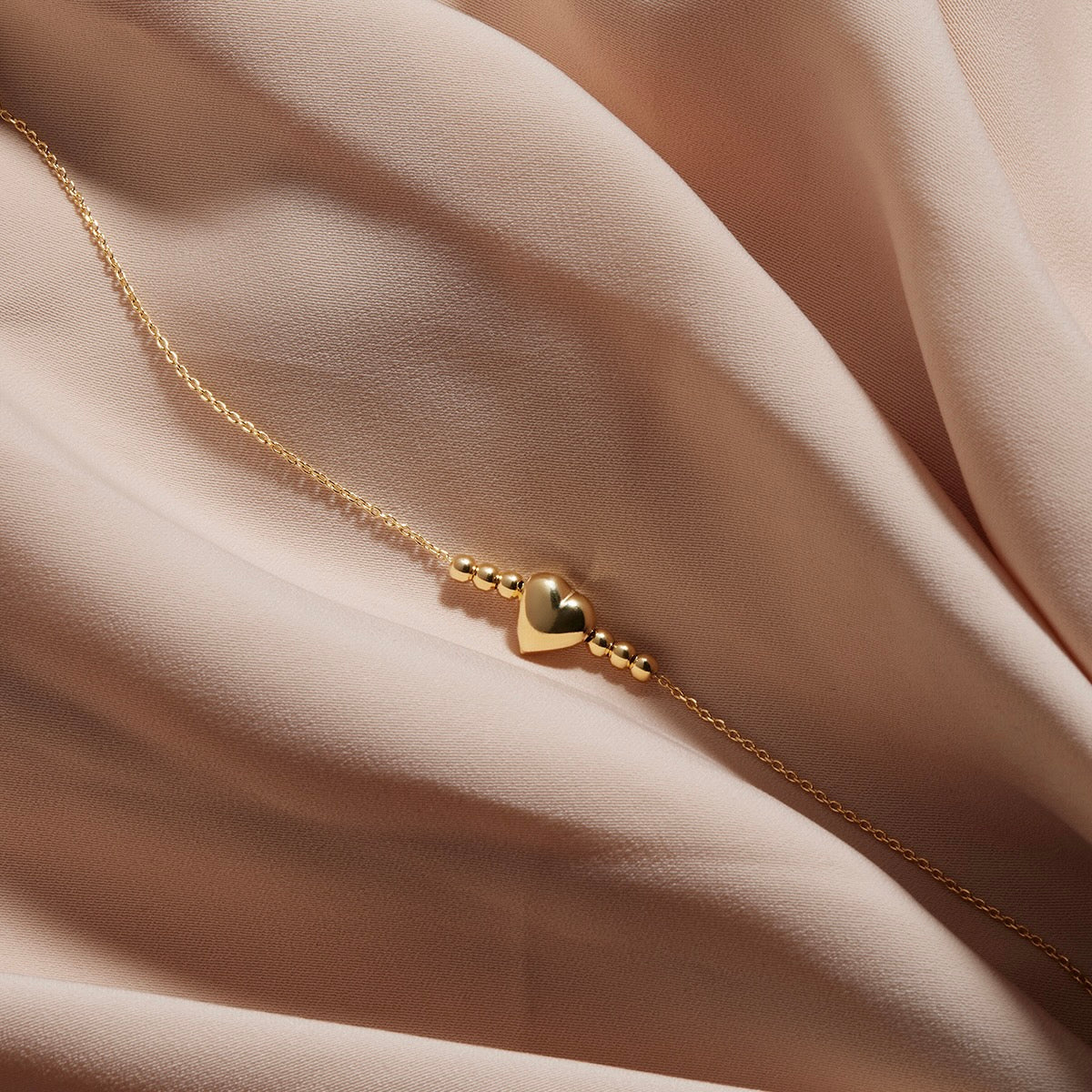 NAJO Amore Yellow Gold Bracelet (18cm+ext)