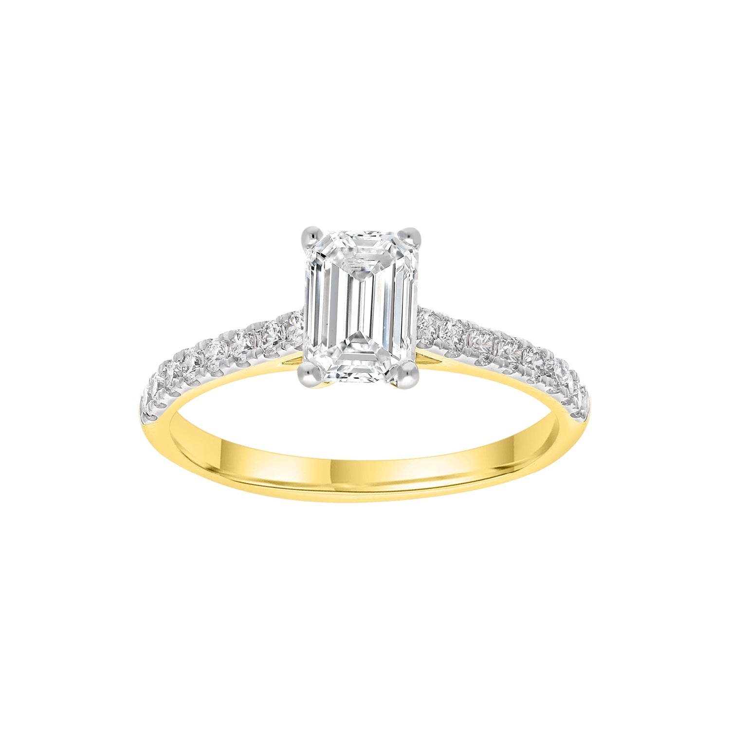 1.33ct Lab Grown Diamond Ring in 9ct Yellow Gold
