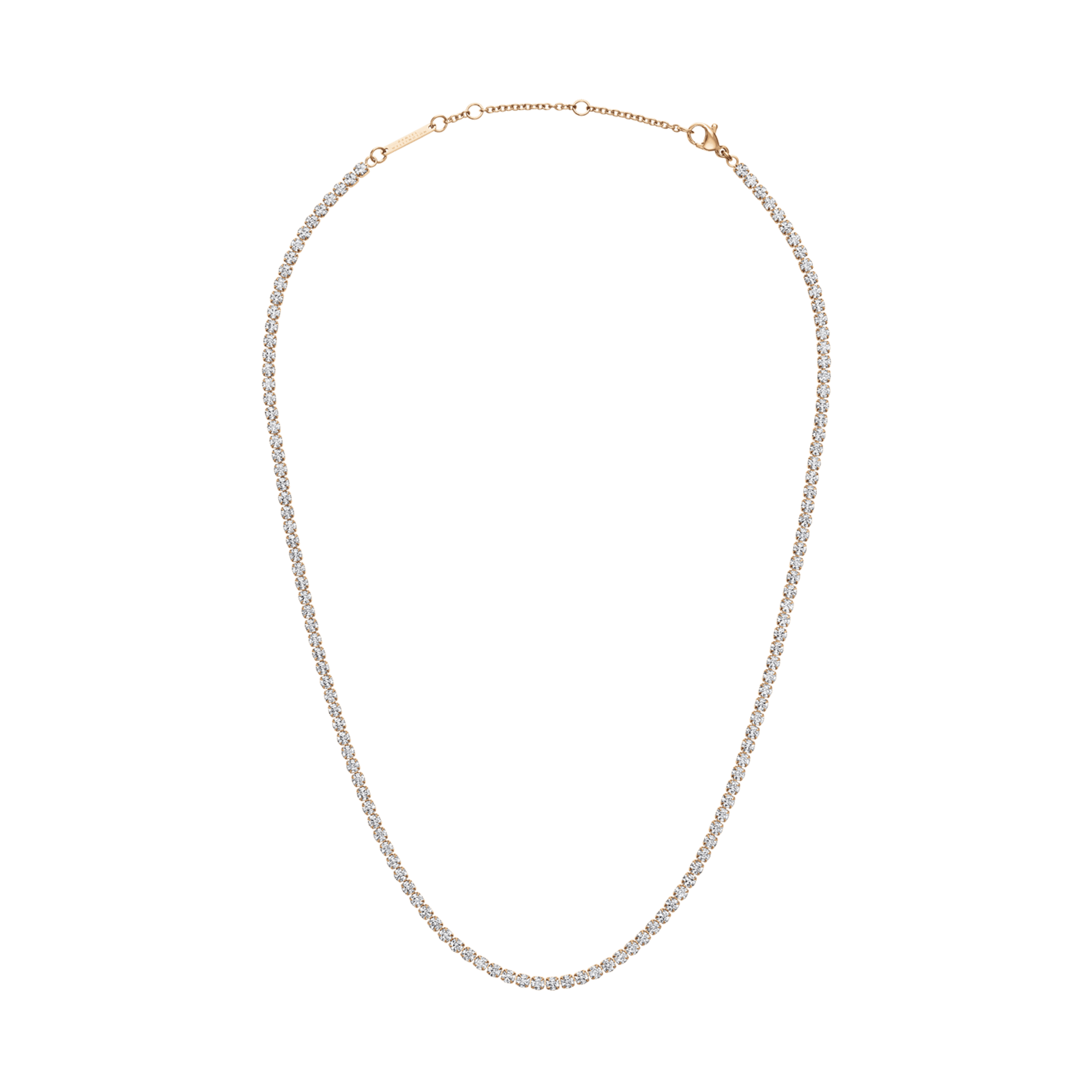 Daniel Wellington Classic Tennis Necklace Rose Gold