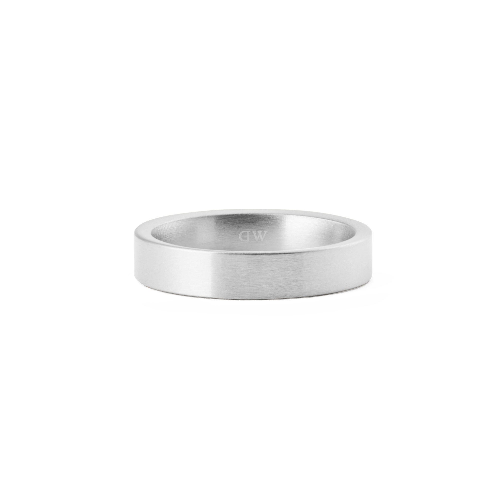 Daniel Wellington Line Ring Brushed Silver 4.5mm