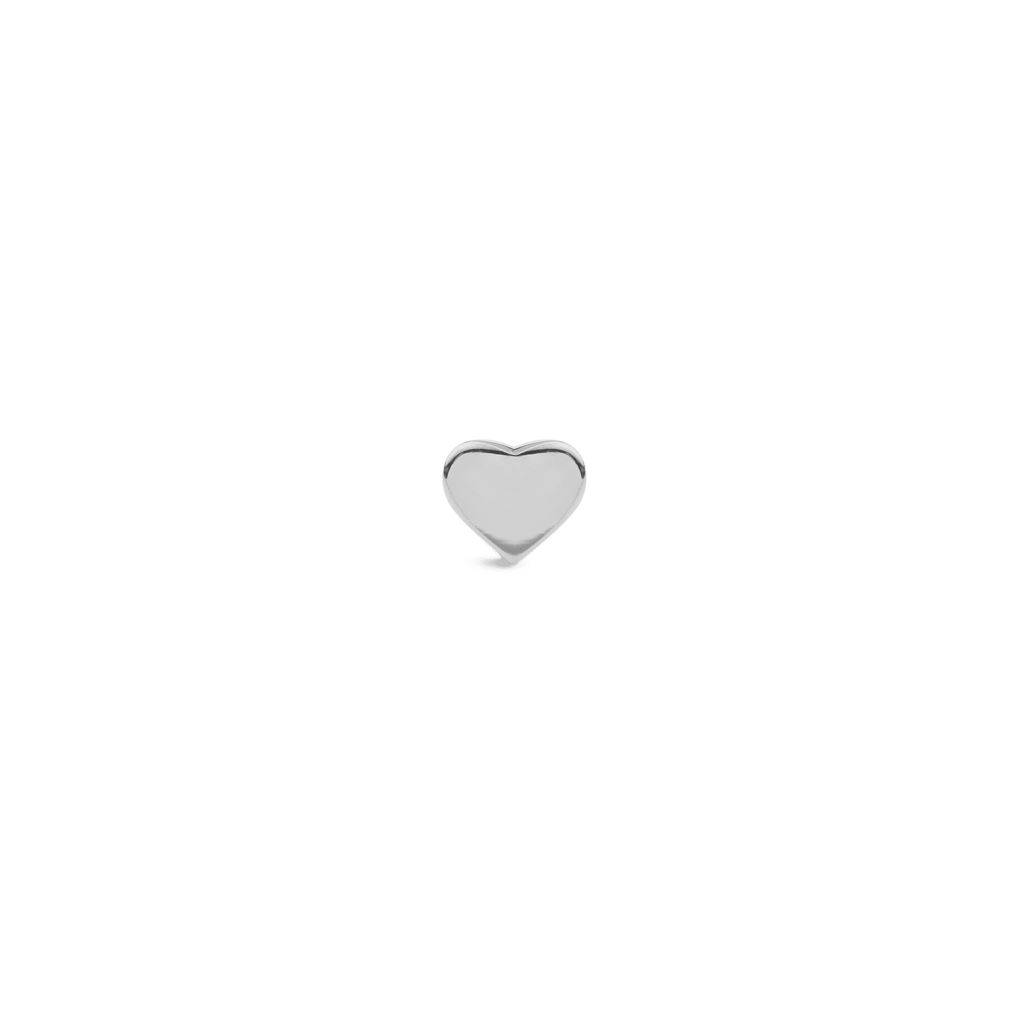 Daniel Wellington Heart Stud Silver