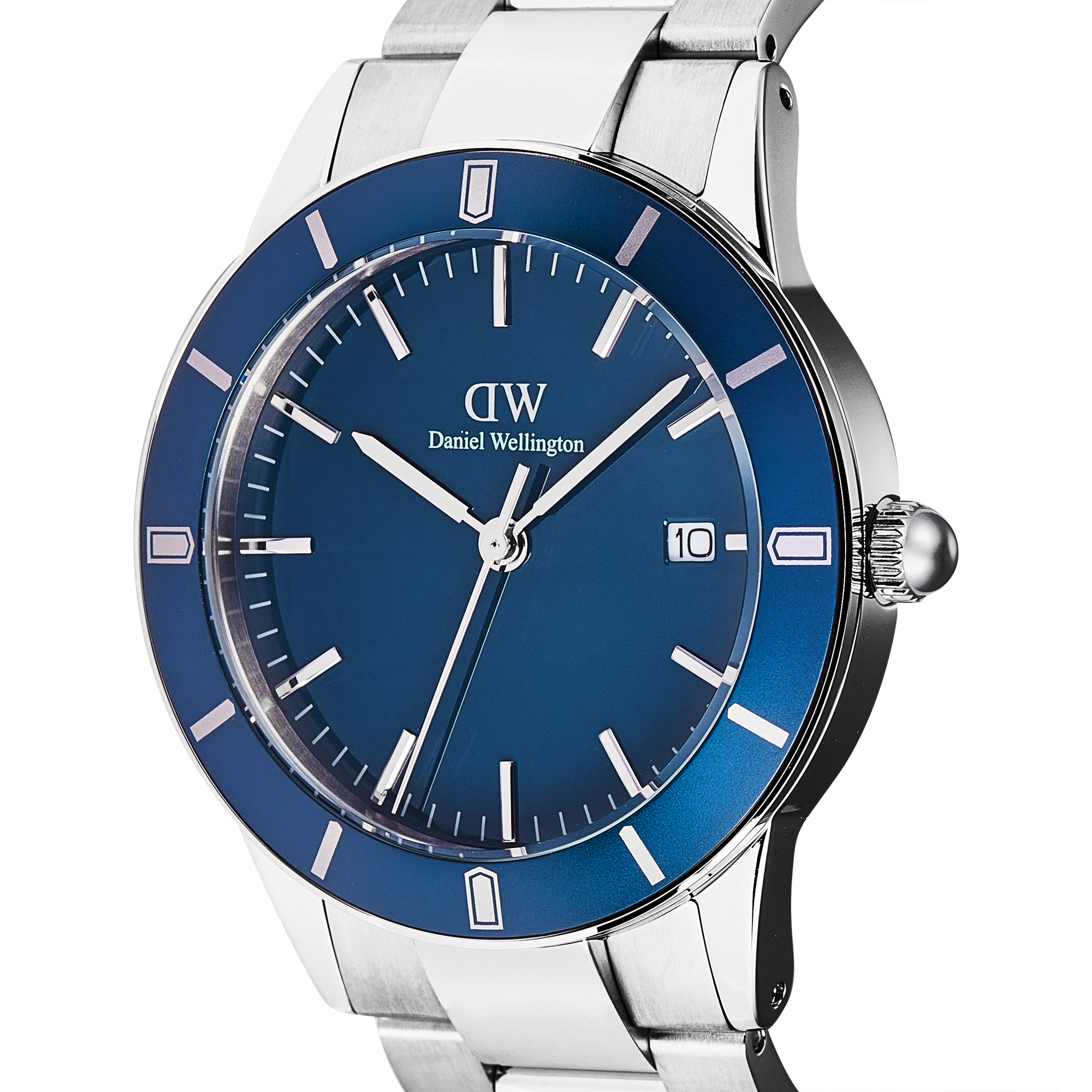 Daniel Wellington Iconic Paradigma Link Blue Enamel Watch