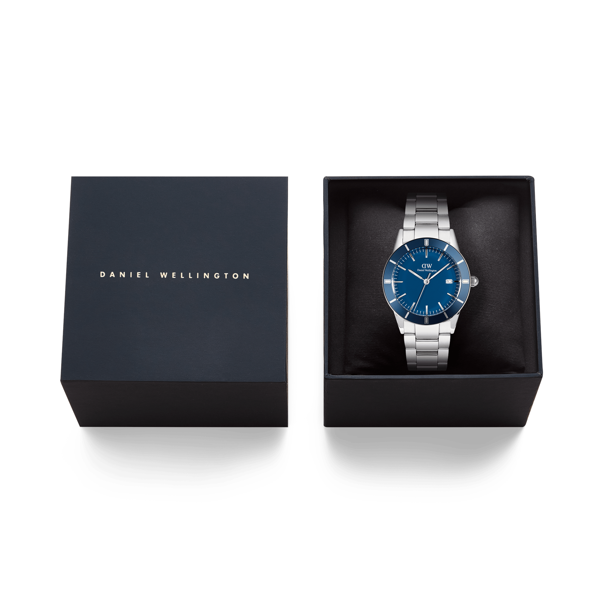 Daniel Wellington Iconic Paradigma Link Blue Enamel Watch