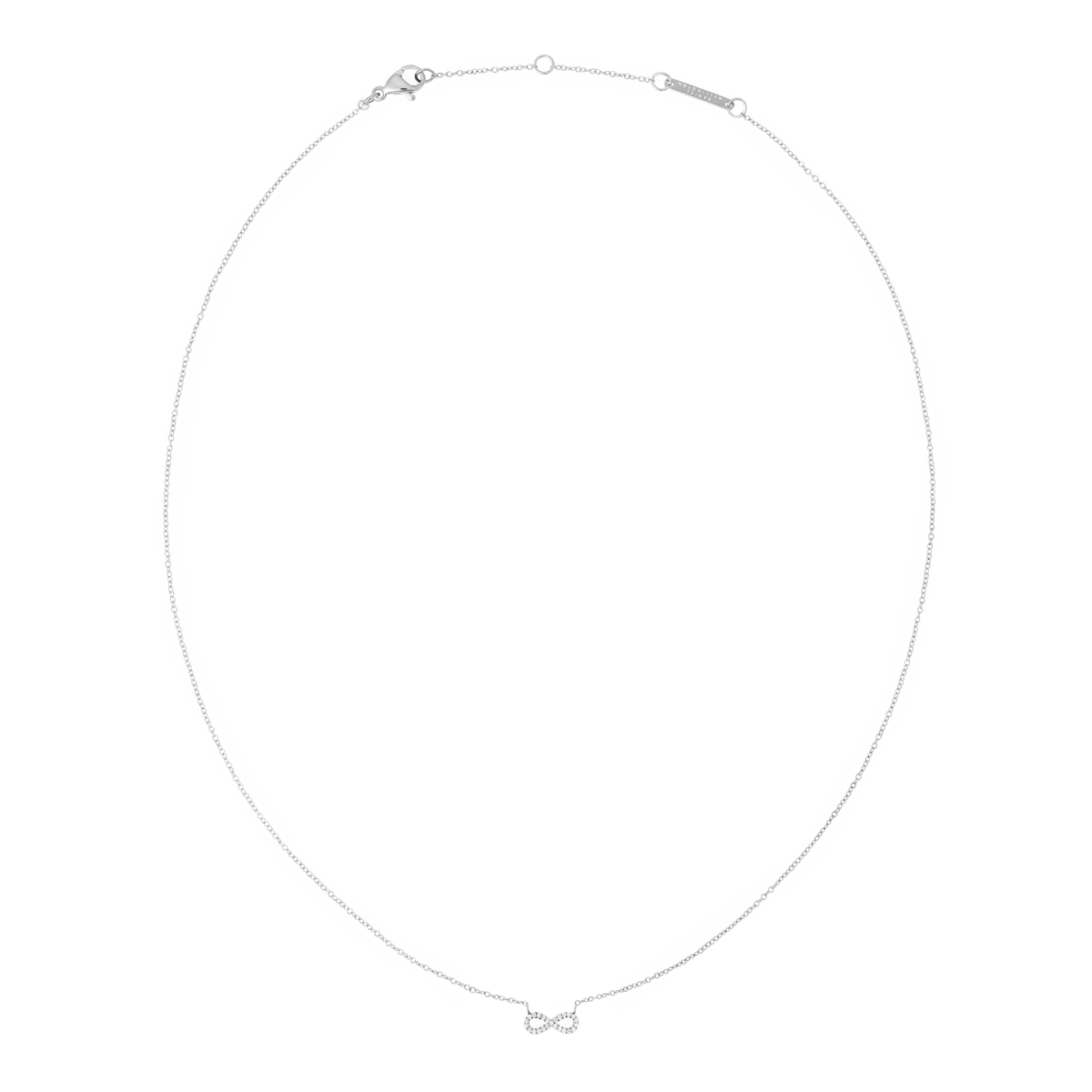 Daniel Wellington Mirelle Infinity Necklace Silver