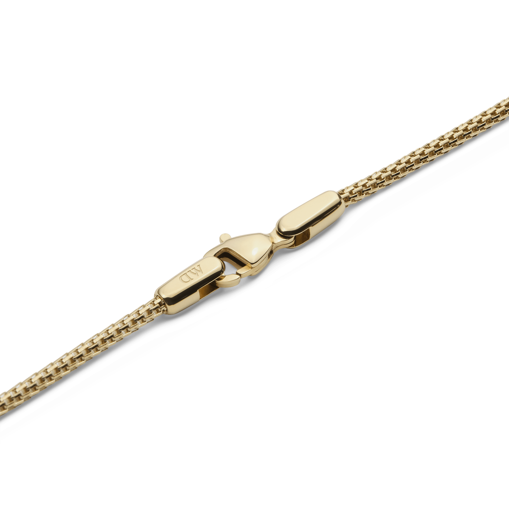 Daniel Wellington Tide Mesh Necklace Gold 1.8