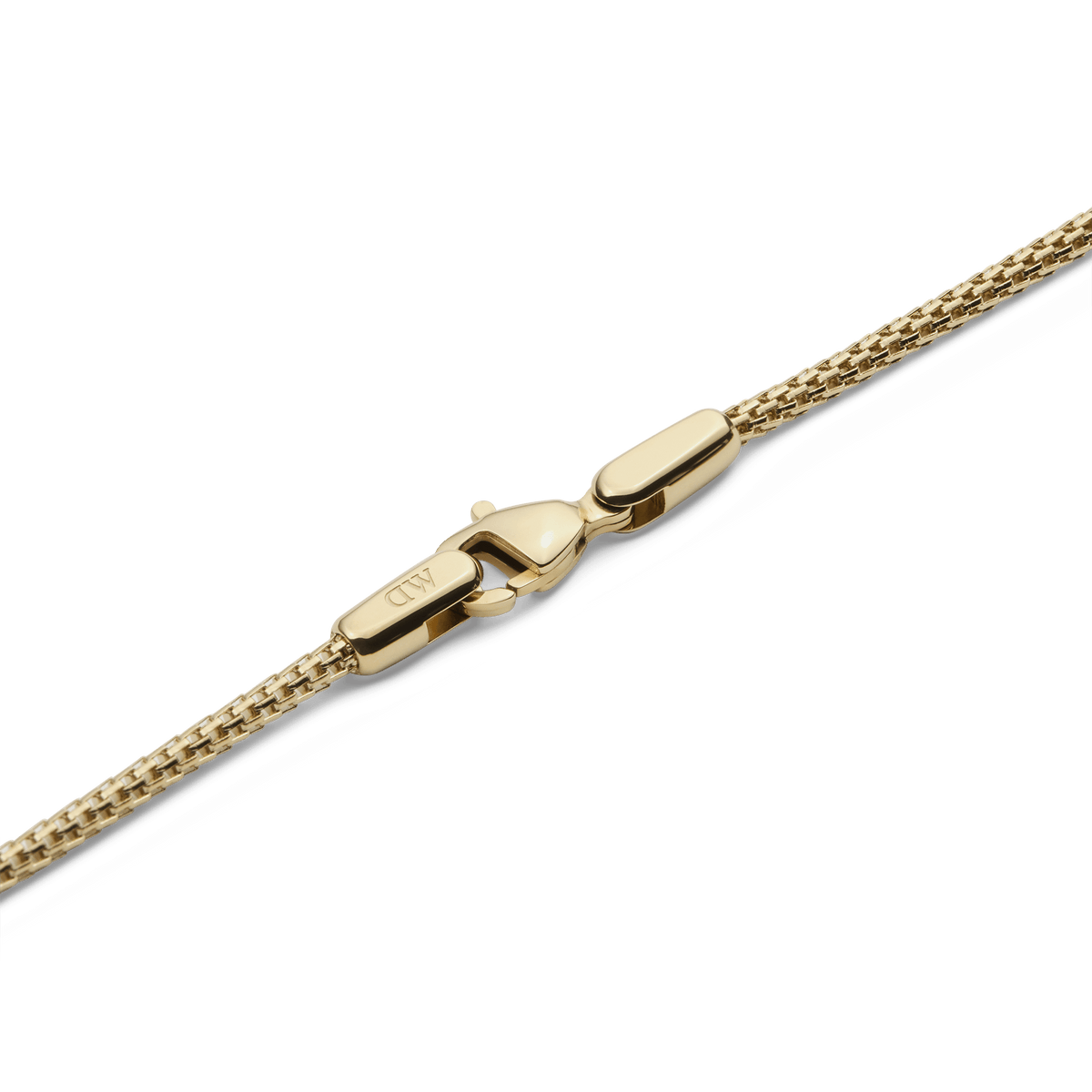 Daniel Wellington Tide Mesh Necklace Gold 1.8
