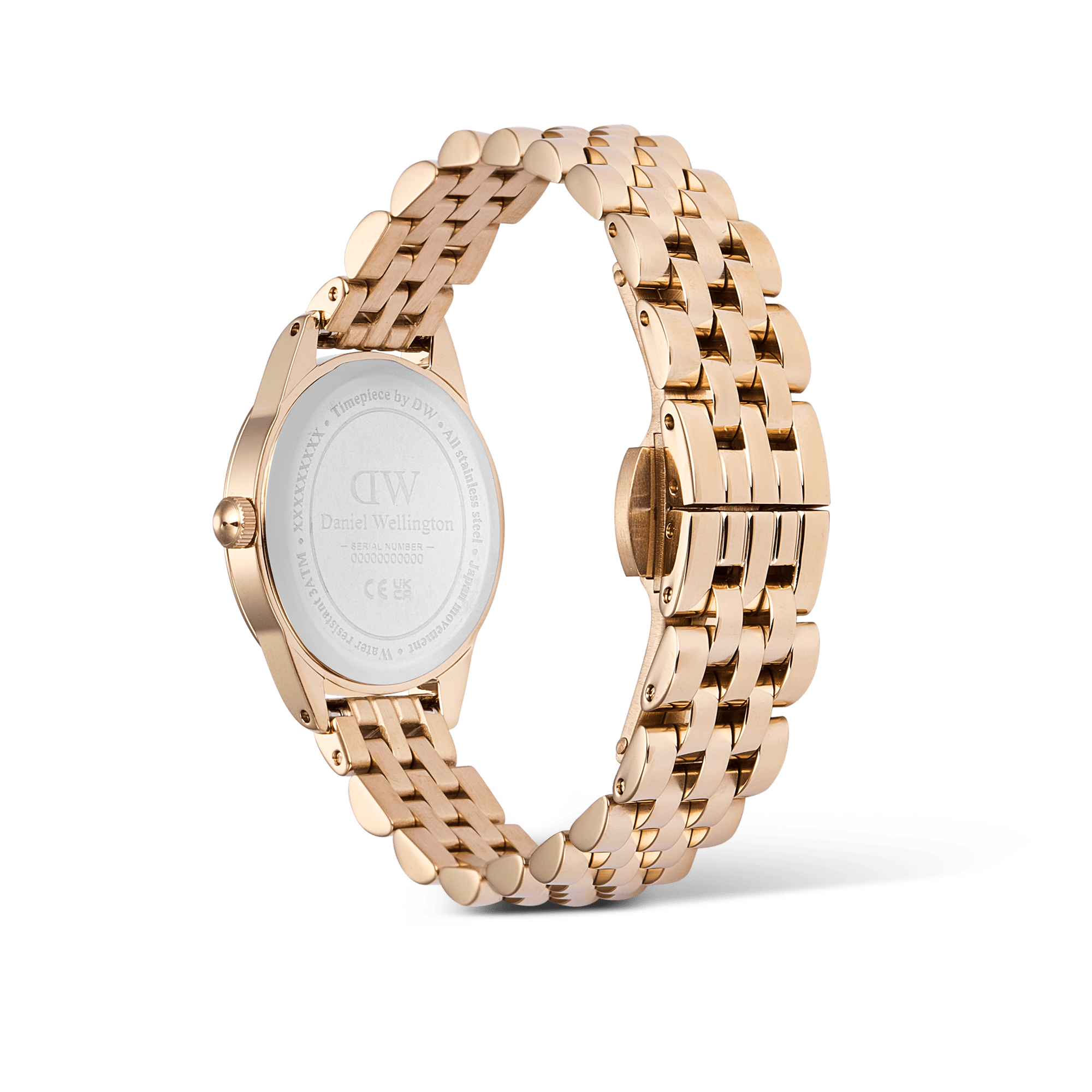 Daniel Wellington Ophelia Mini Emerald Rose Gold Watch