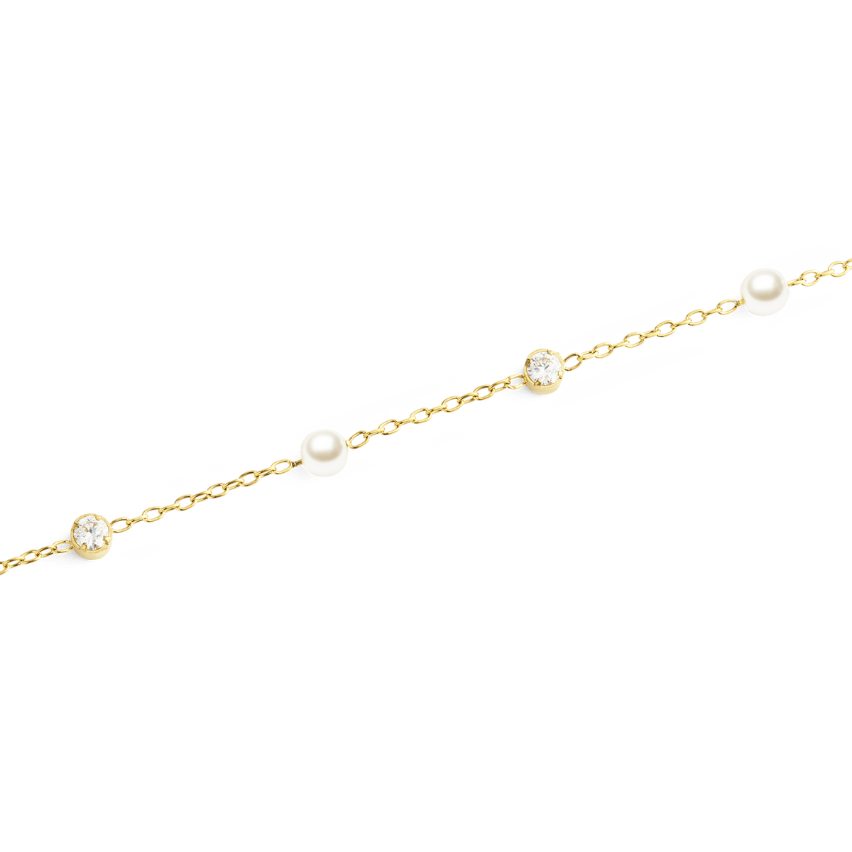 Daniel Wellington Pearl Bracelet Gold