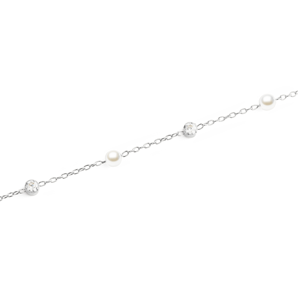 Daniel Wellington Pearl Bracelet Silver