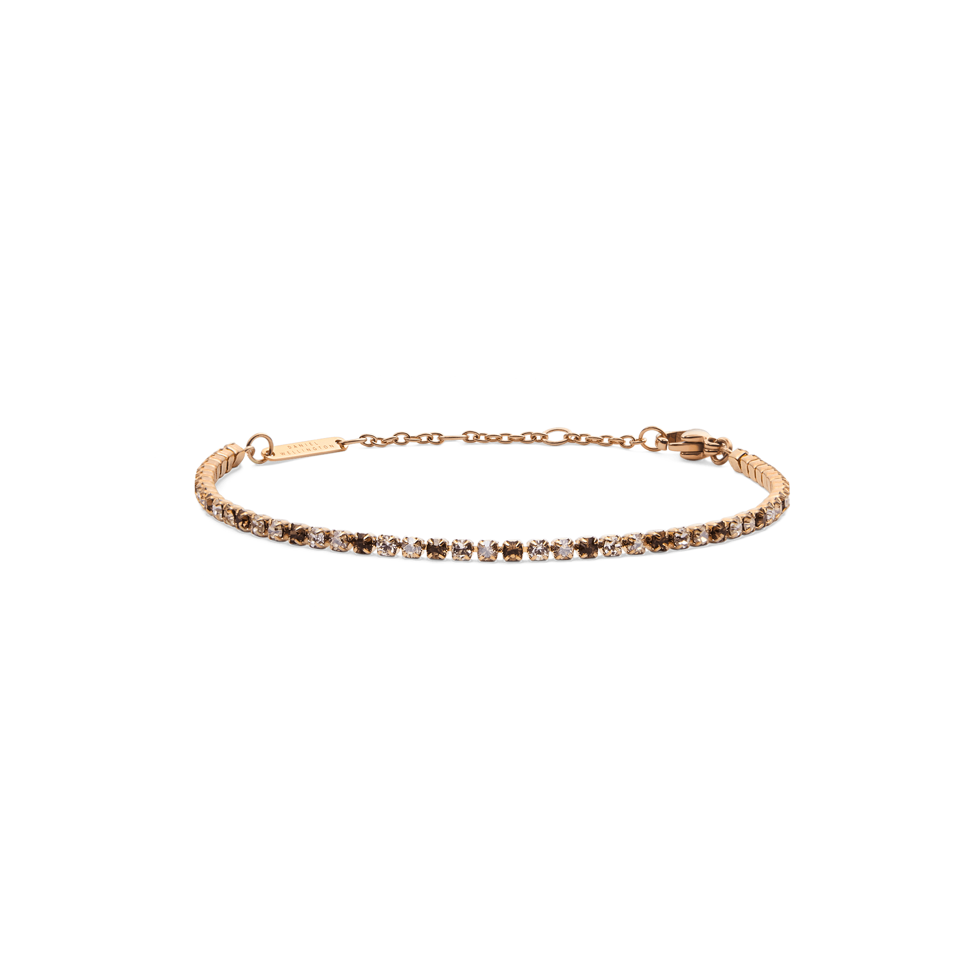 Daniel Wellington Classic Tennis Bracelet Honey Combo Rose Gold