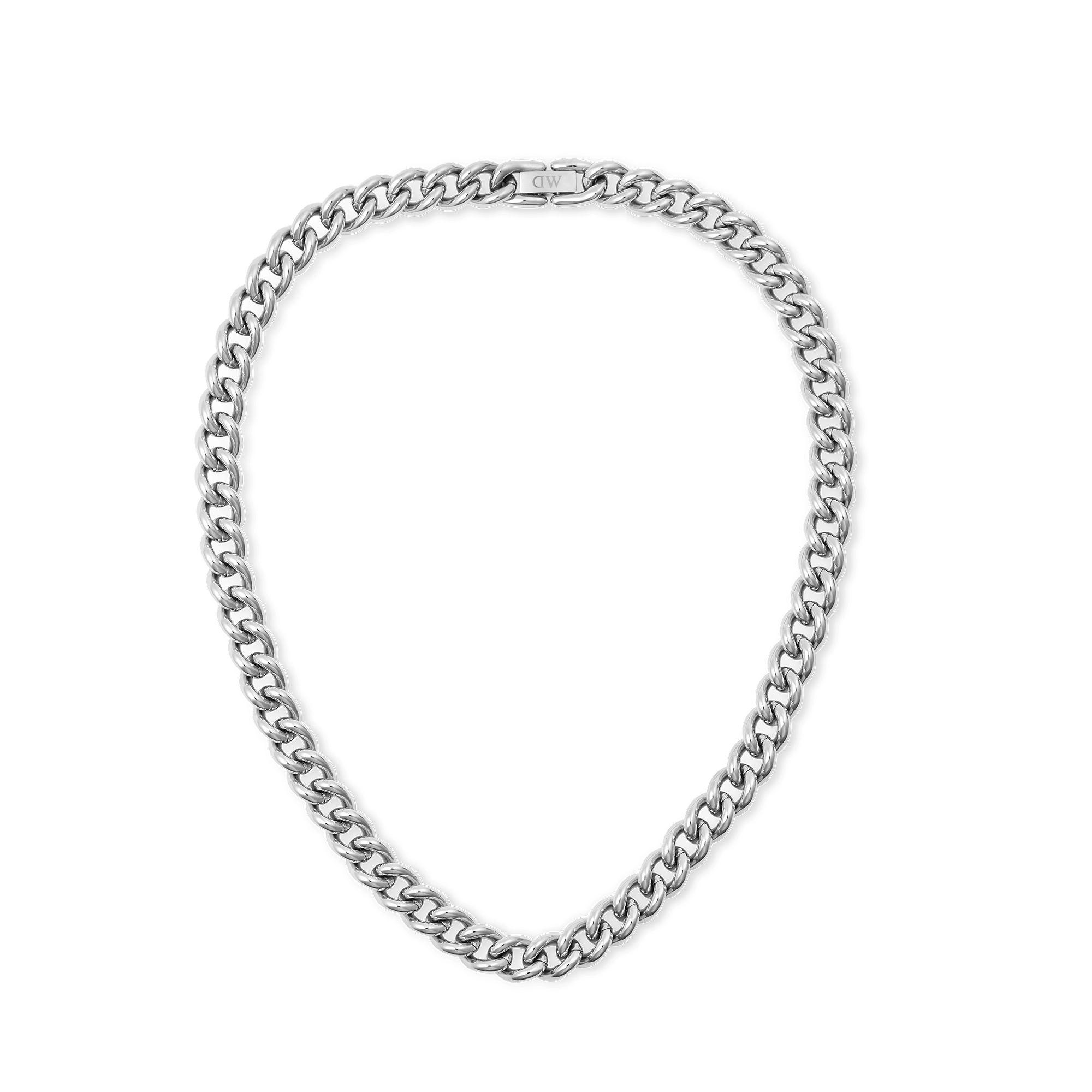 Daniel Wellington Chunky Chain Necklace Silver