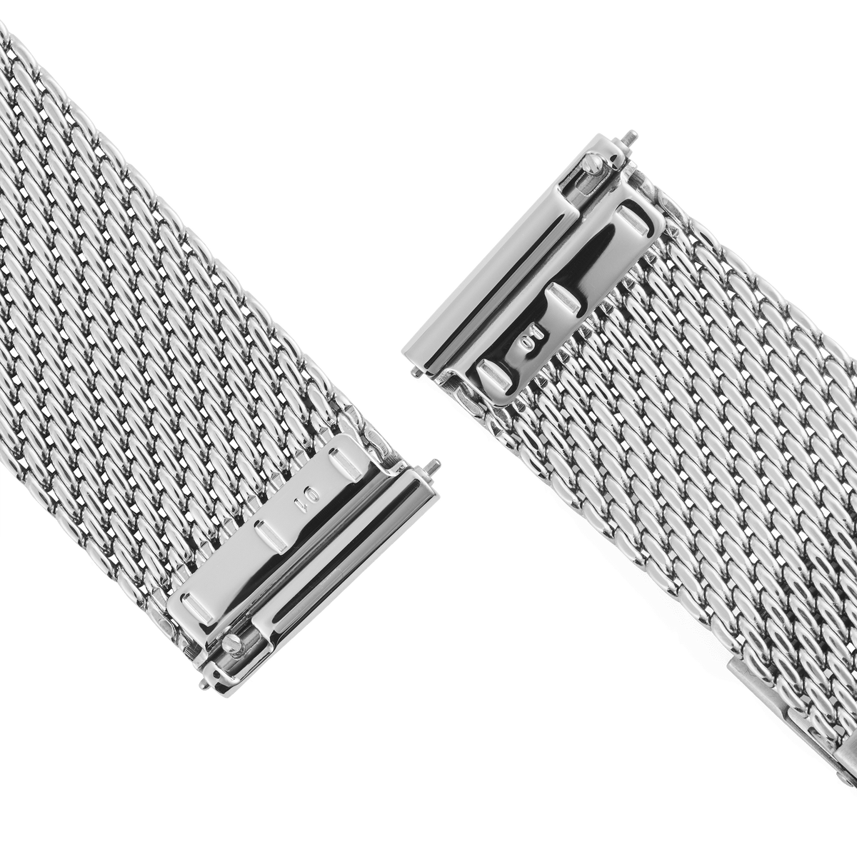 Daniel Wellington Mesh Sterling Strap Silver