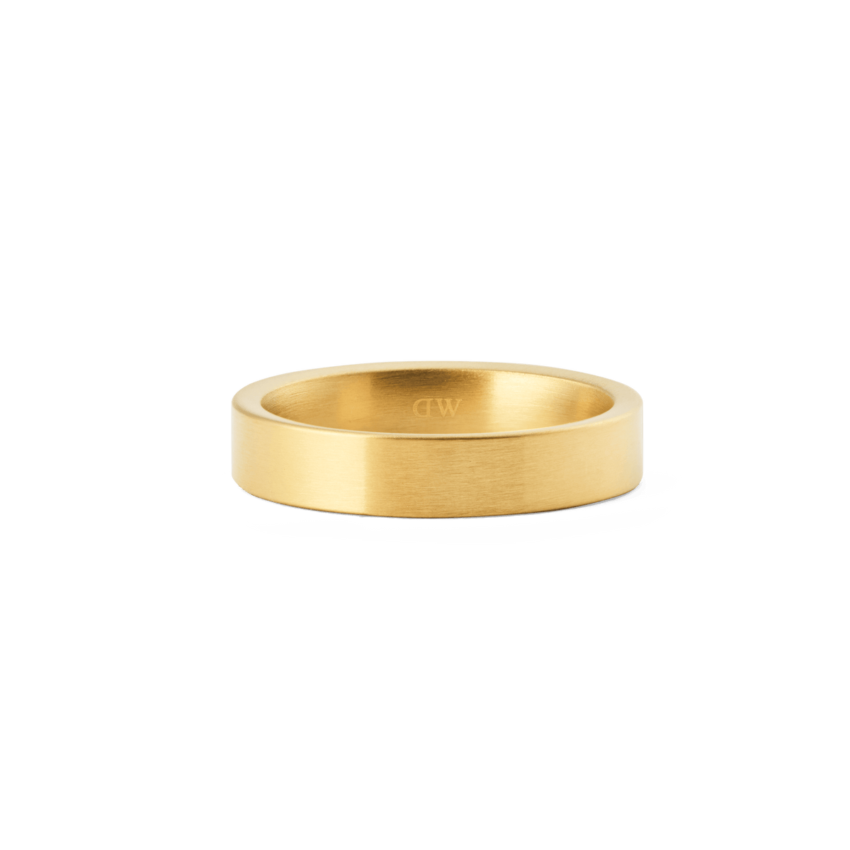 Daniel Wellington Line Ring Brushed Gold 4.5mm