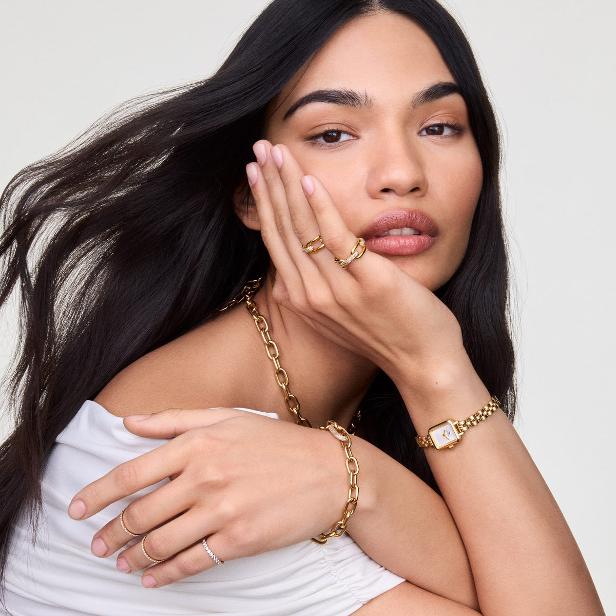 Daniel Wellington Mirelle Eternity Ring Gold