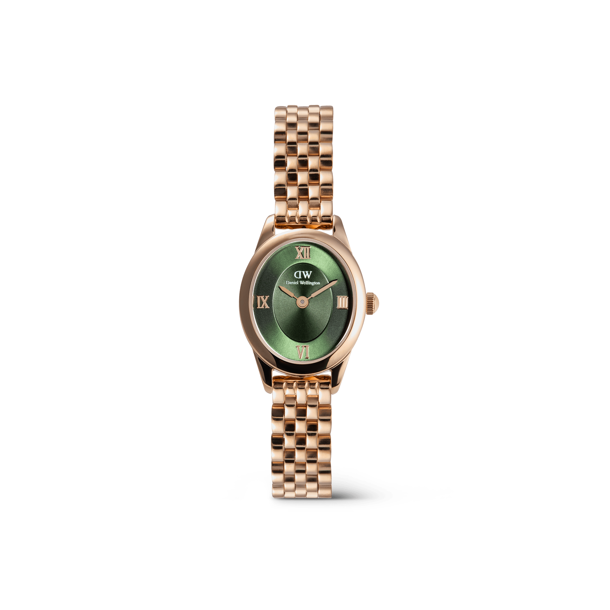Daniel Wellington Ophelia Mini Emerald Rose Gold Watch