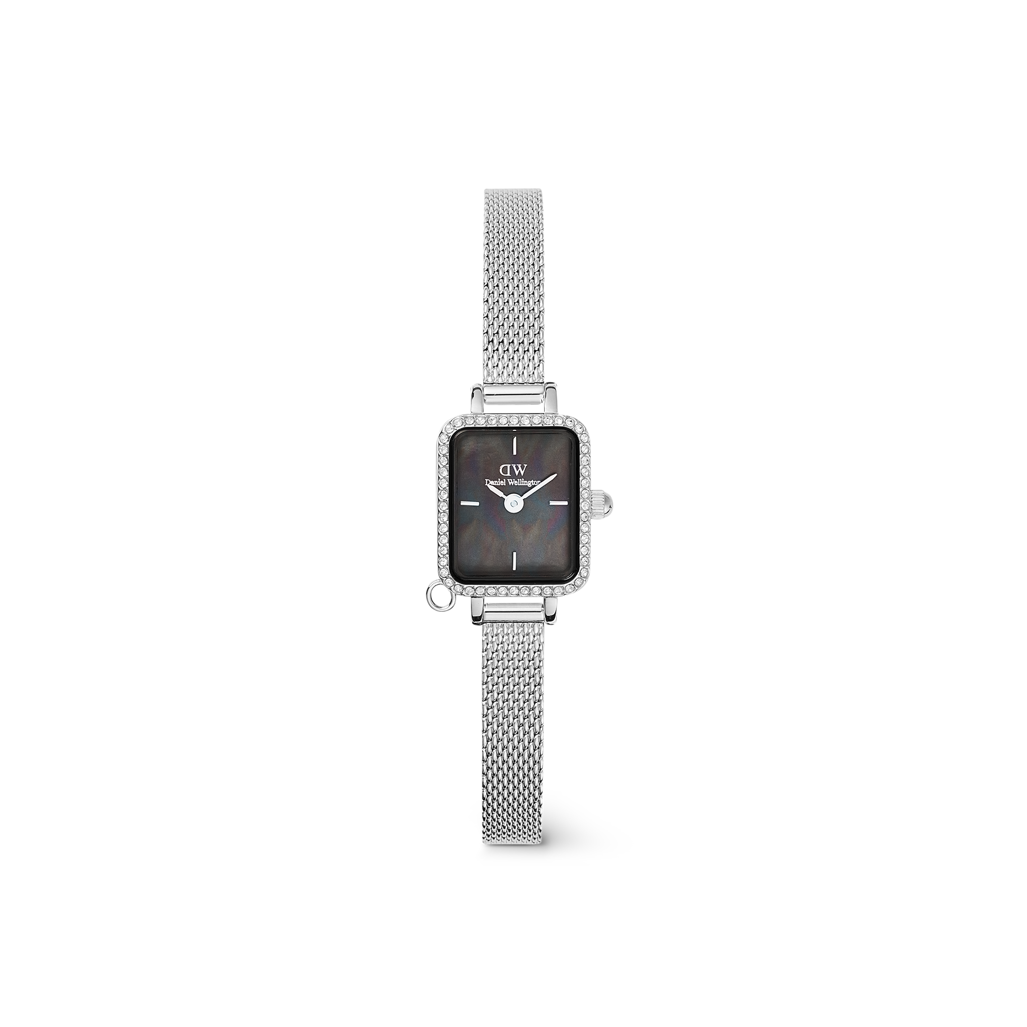 Daniel Wellington Quadro Mini Crystal Zodiac Sterling Watch