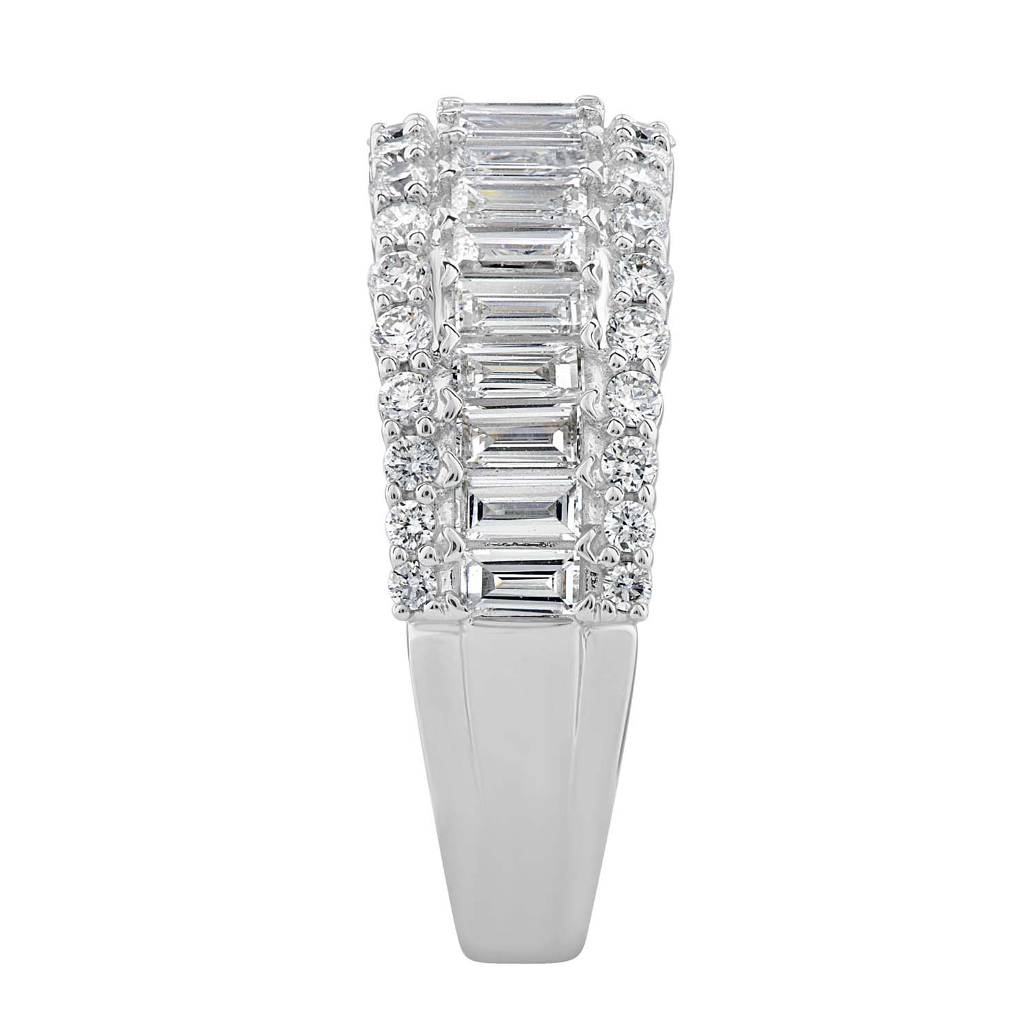 1.33ct Lab Grown Diamond Ring in 18ct White Gold