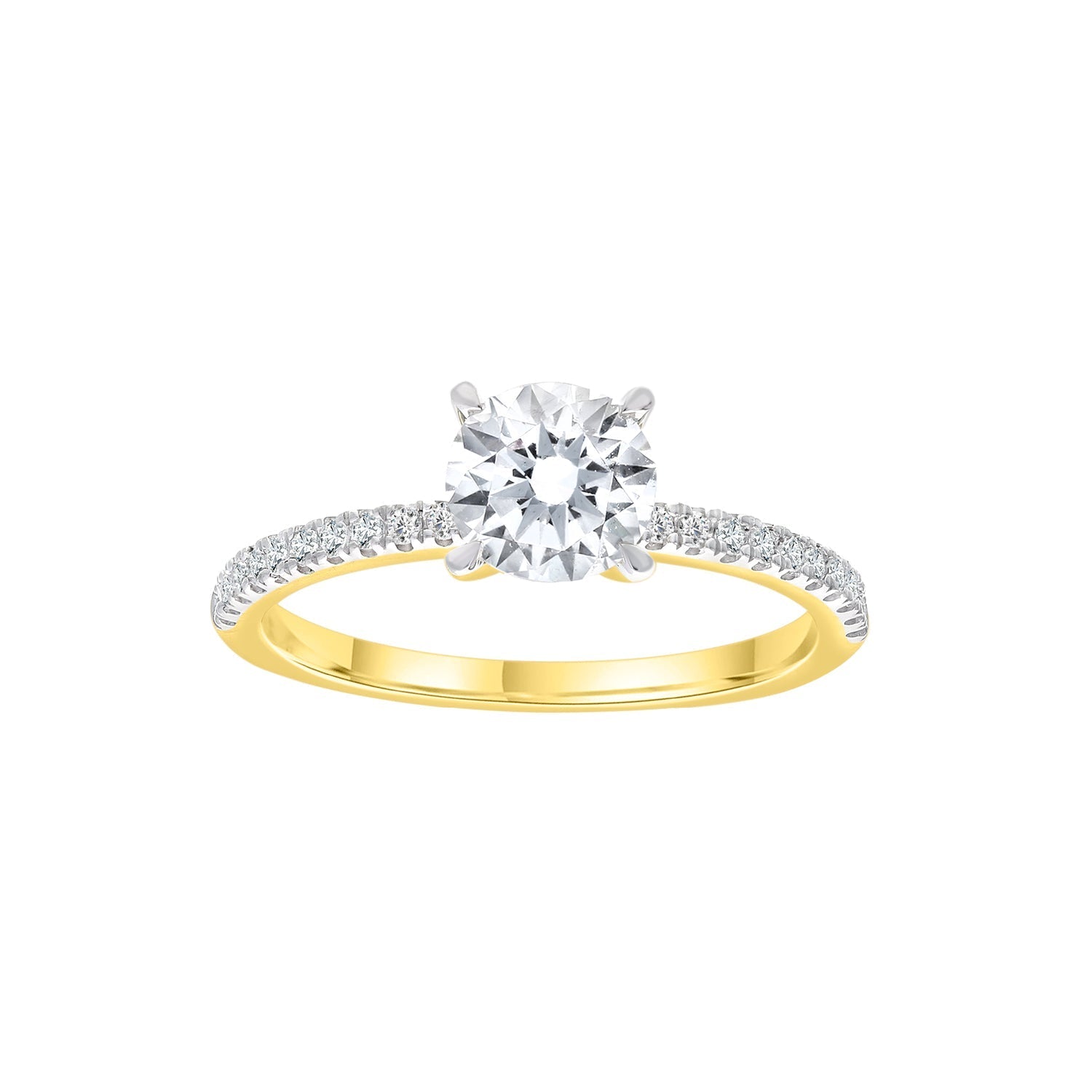 1.14ct Lab Grown Diamond Ring in 9ct Yellow Gold