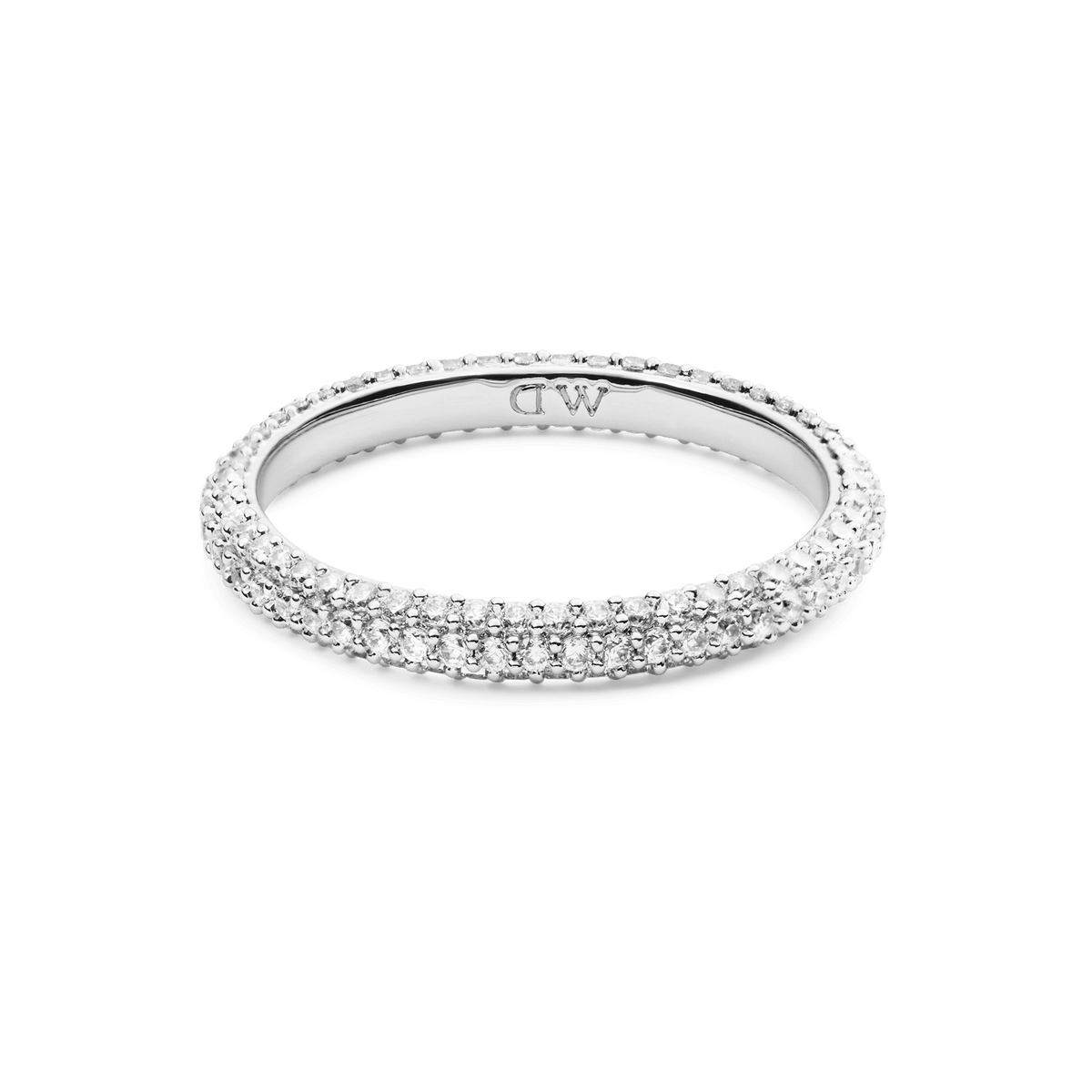 Daniel Wellington Pave Ring Silver 3 mm
