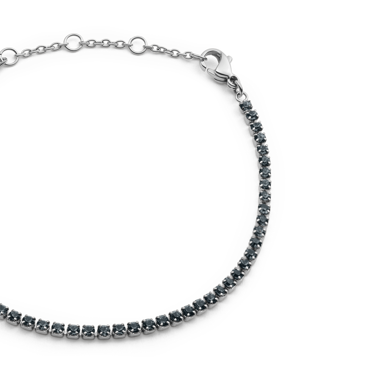Daniel Wellington Classic Tennis Bracelet Nightfall Silver