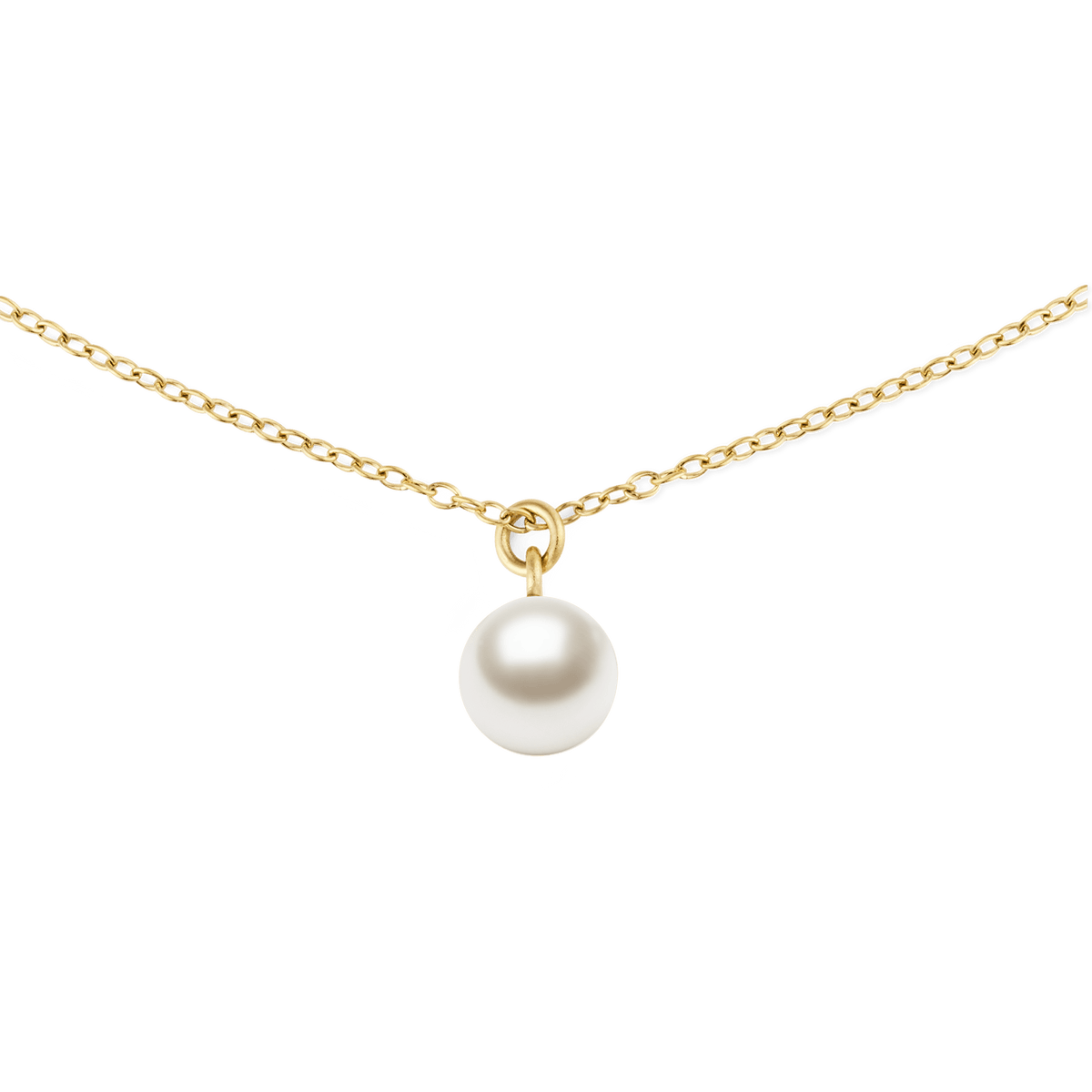Daniel Wellington Pearl Necklace Gold