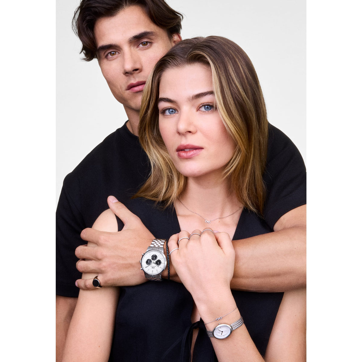 Daniel Wellington Mirelle Infinity Necklace Silver