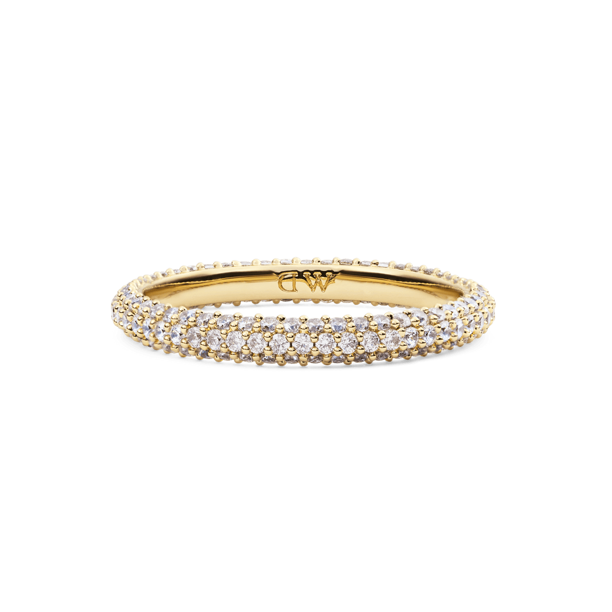 Daniel Wellington Pave Ring Gold 3 mm