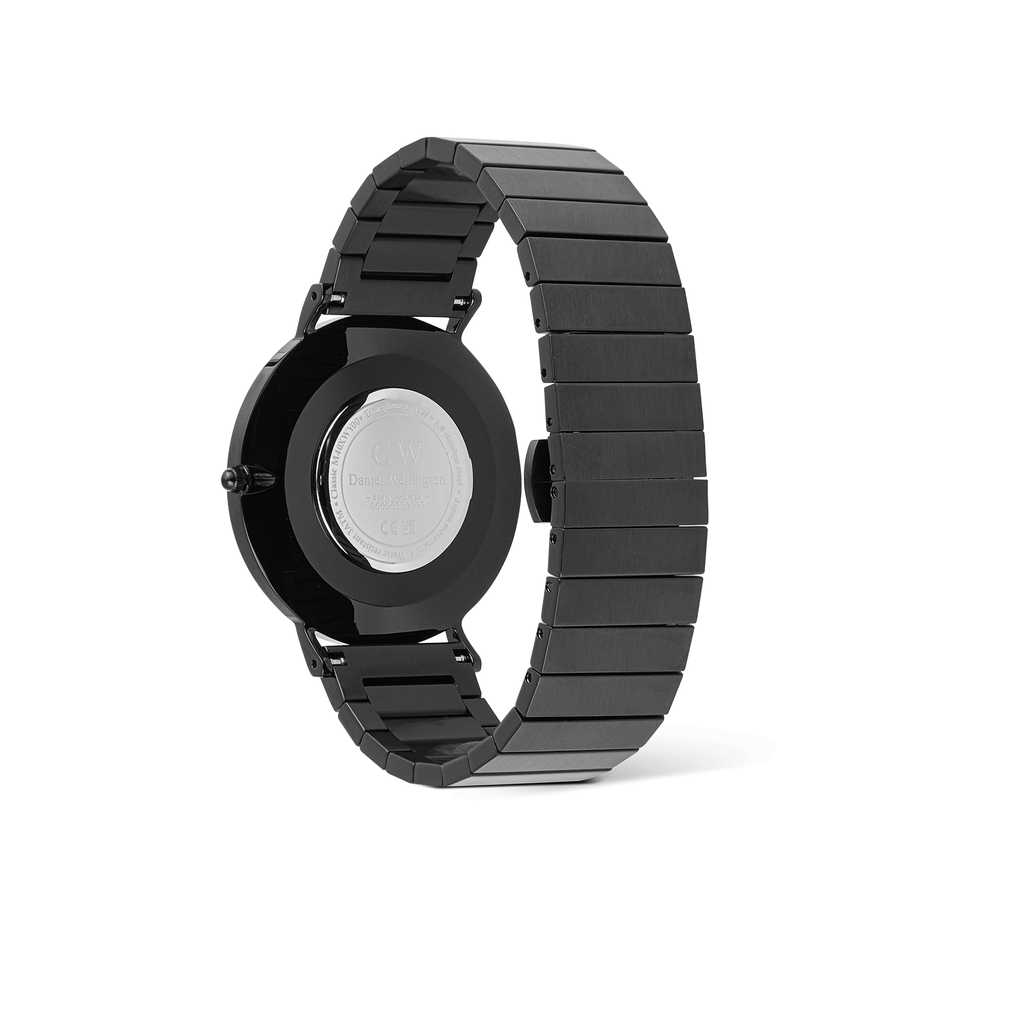 Daniel Wellington Classic Piano Link Onyx Unitone Watch