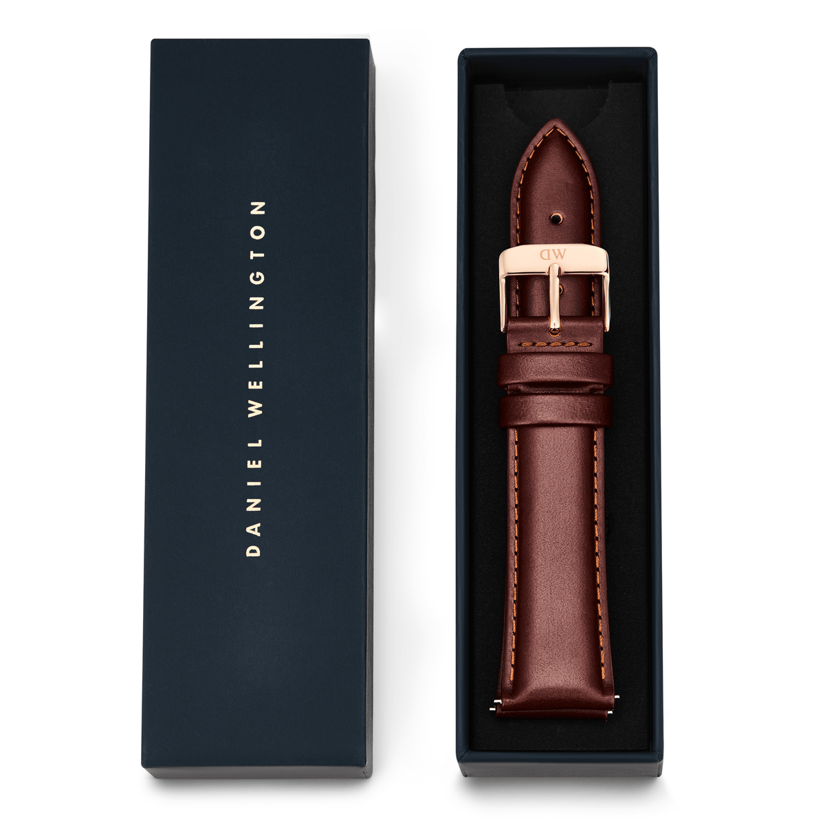 Daniel Wellington Tapered St Mawes Strap Rose Gold