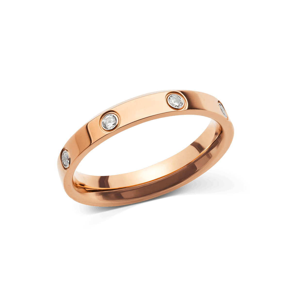 Daniel Wellington Classic Lumine Ring Rose Gold  4mm