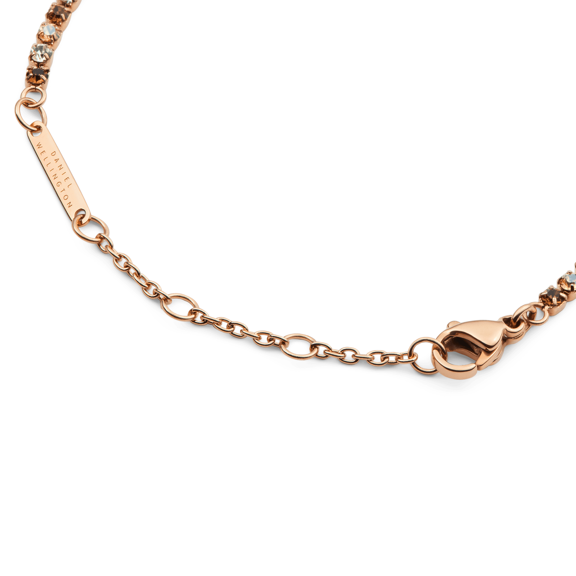 Daniel Wellington Classic Tennis Bracelet Honey Combo Rose Gold