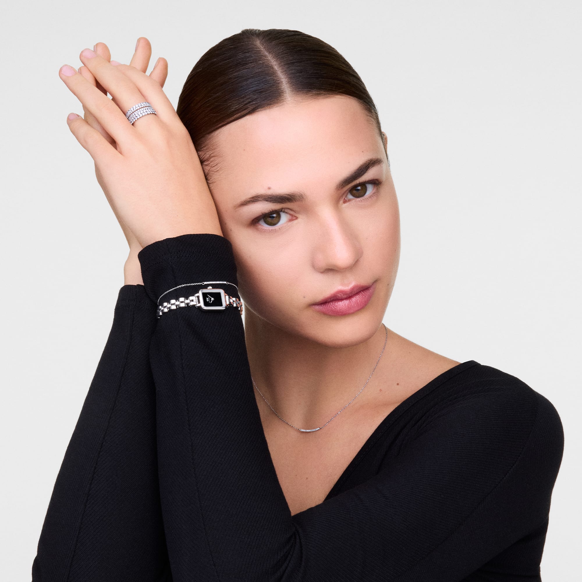 Daniel Wellington Mirelle Eternity Necklace Silver