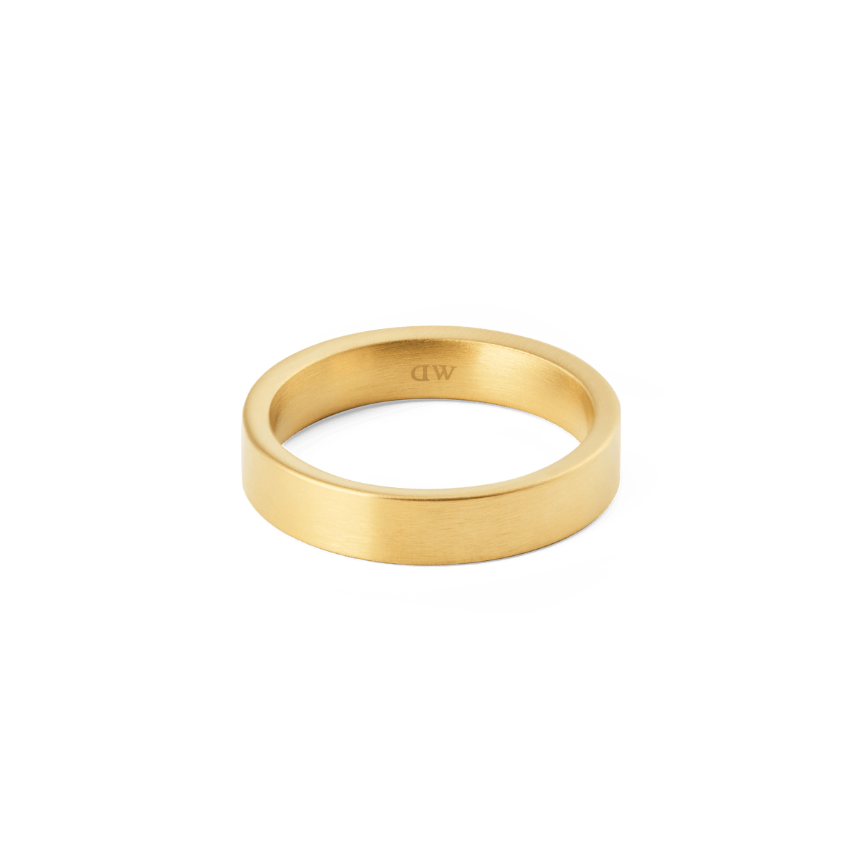Daniel Wellington Line Ring Brushed Gold 4.5mm