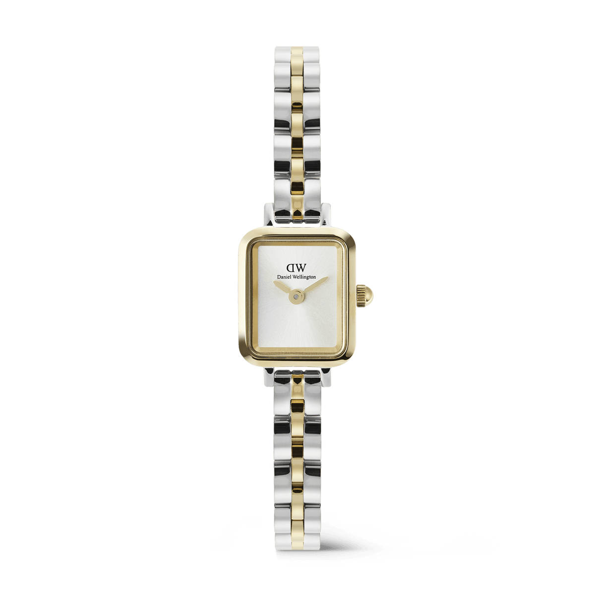 Daniel Wellington Quadro Mini Arch 3-Link Two Tone Gold