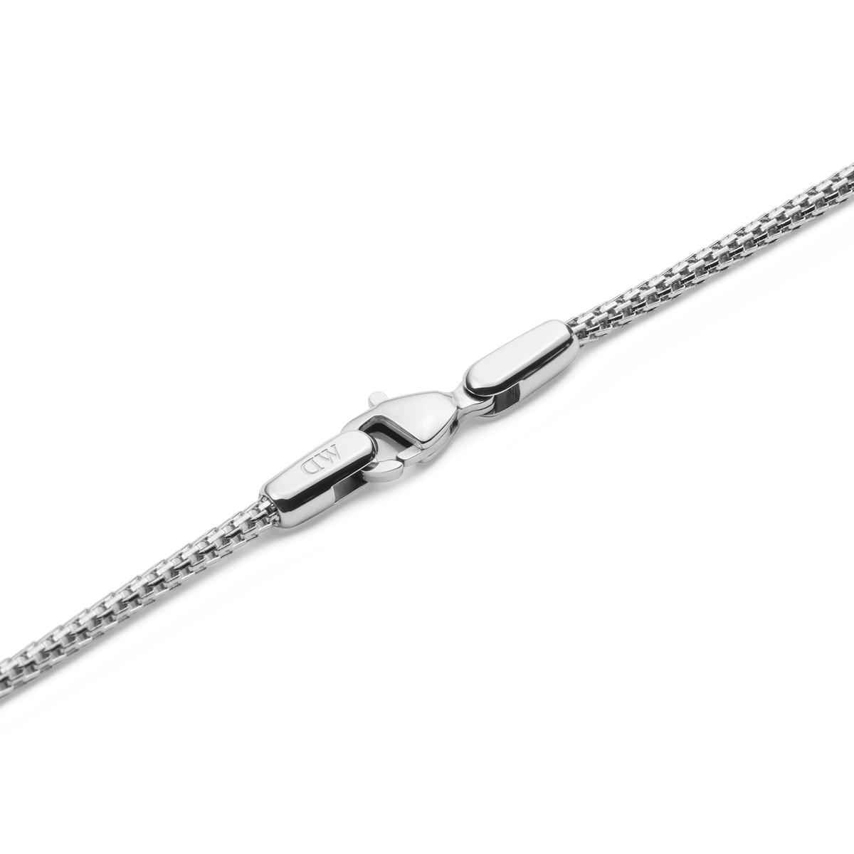Daniel Wellington Tide Mesh Necklace Silver 1.8