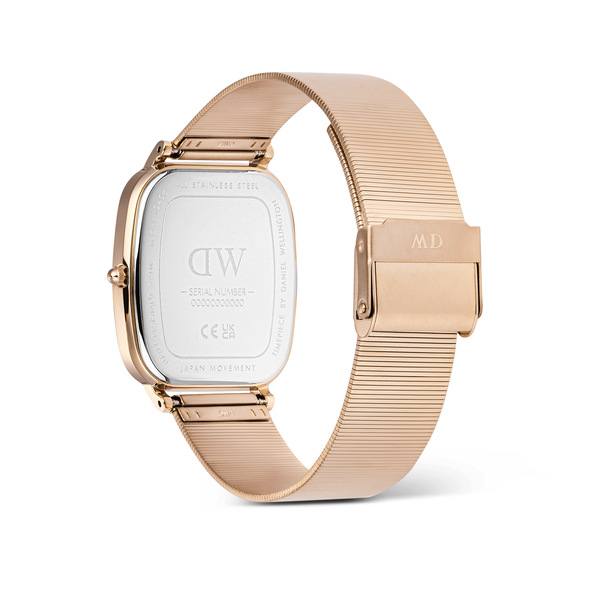 Daniel Wellington Marlon Wire Linen Rose Gold Watch