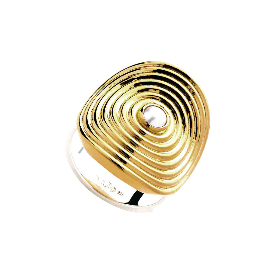 NAJO Siren's Song Two-Tone Pearl Ring