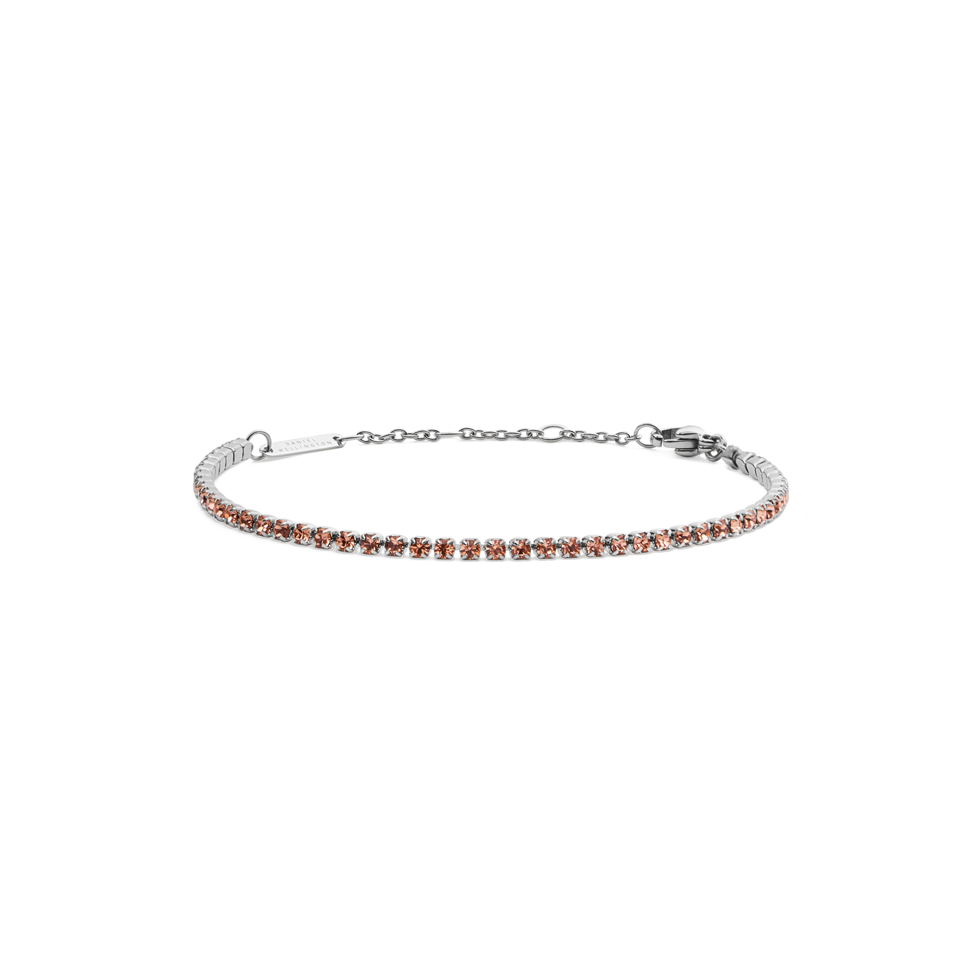 Daniel Wellington Classic Tennis Bracelet Apricot Silver