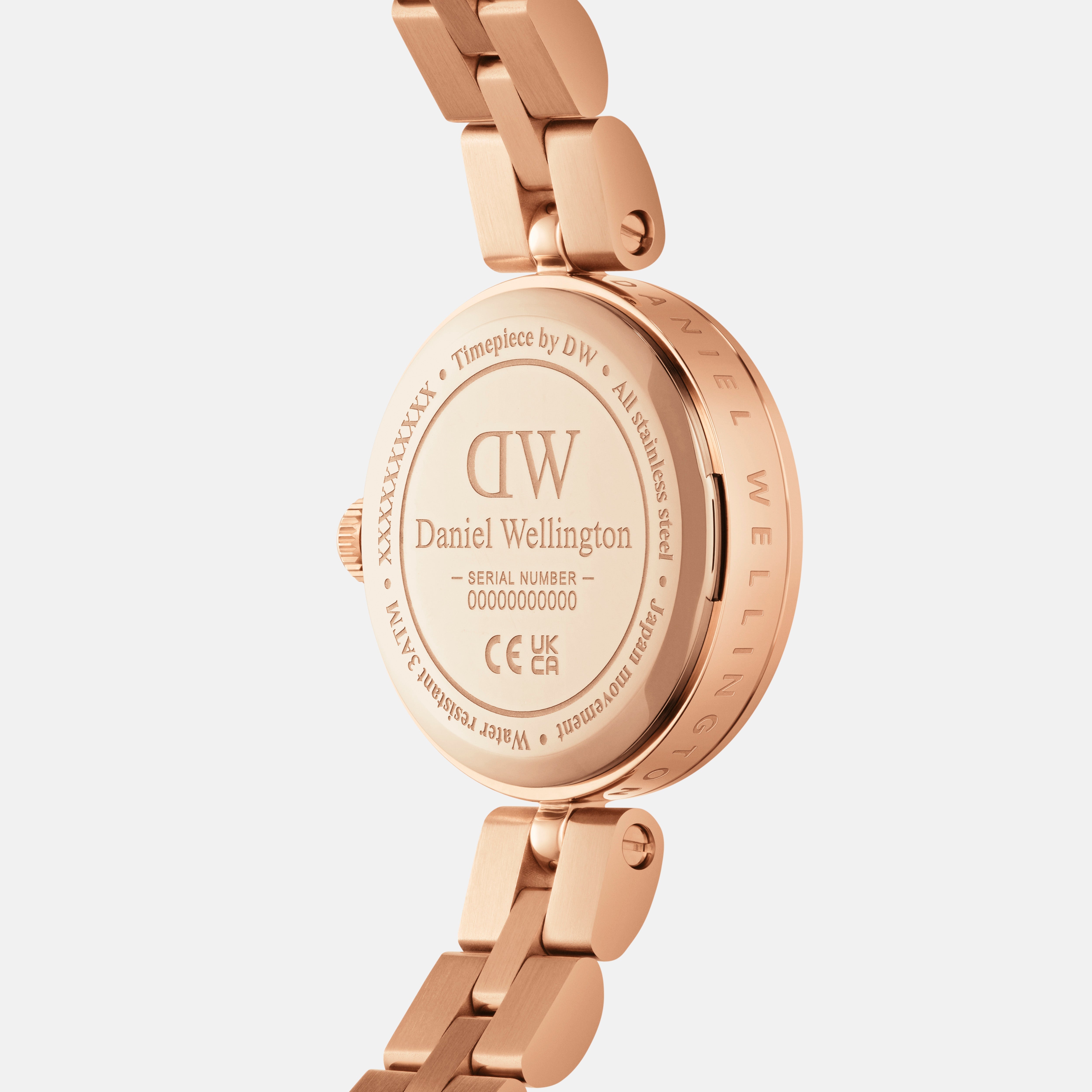 Daniel Wellington Elan Jewellery Watch 22 Rose Gold White Watch