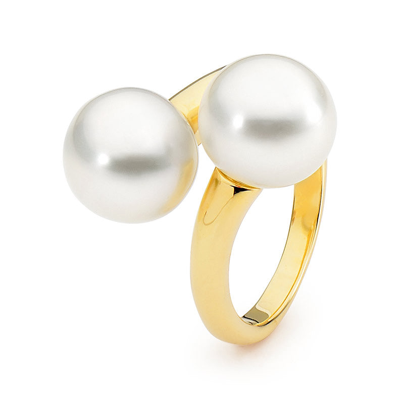 18ct Yellow Gold Pearl Ring