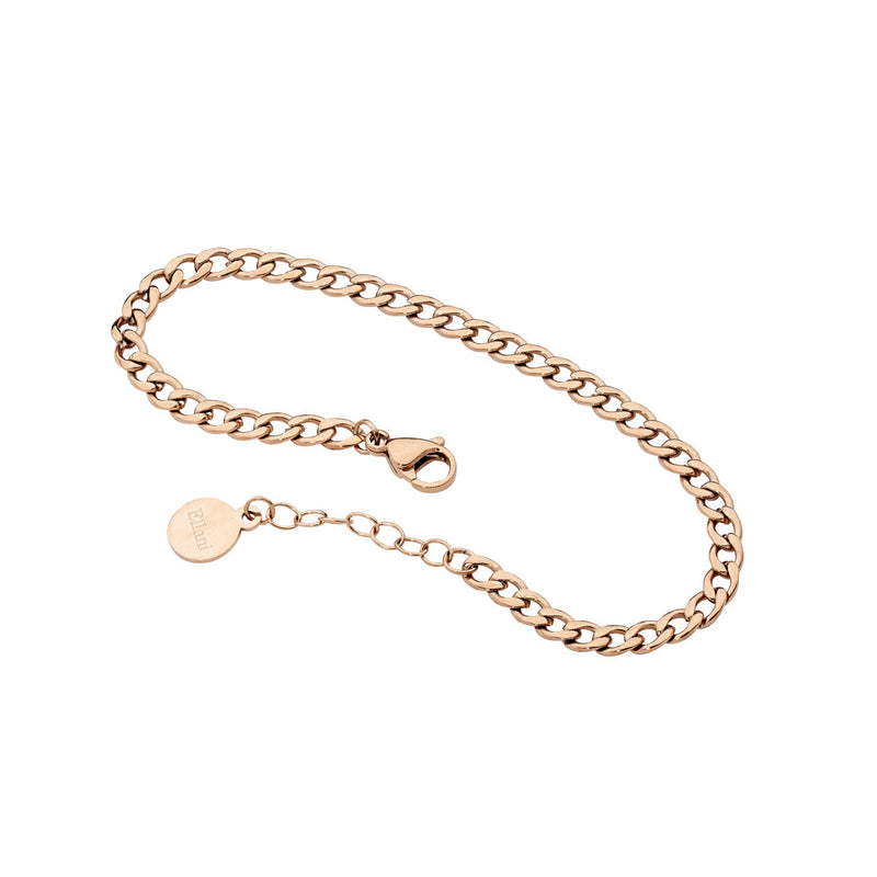 Curb chain rose gold deals